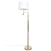 By Rydéns - Orlando golvlampa mässing/vit
